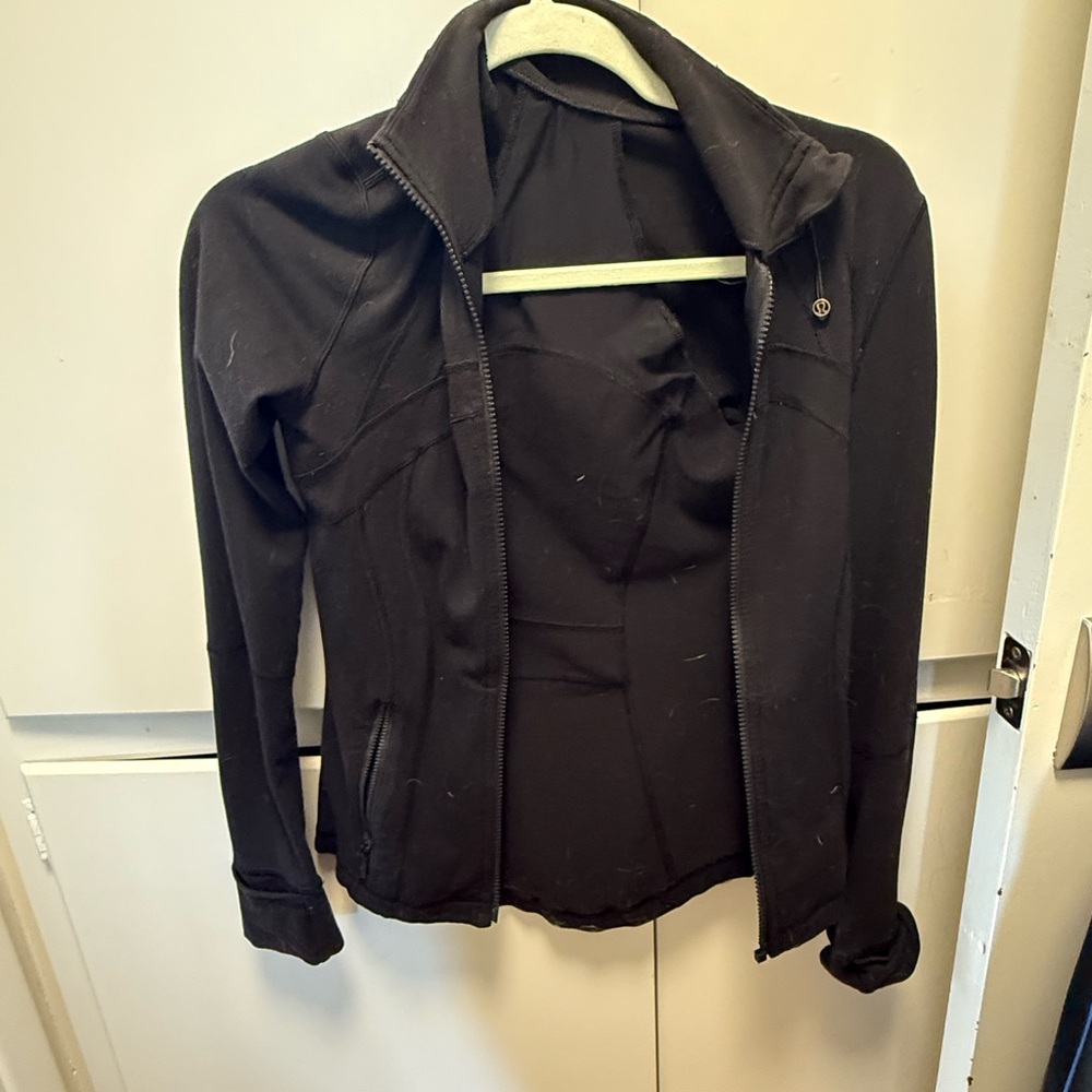 Lululemon Athletica used zip ups align - black and gray- selling both